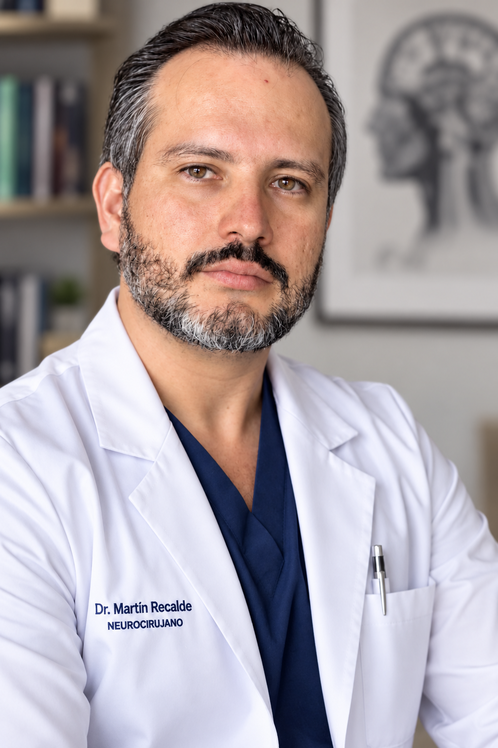 Dr. Martín Recalde, neurocirujano